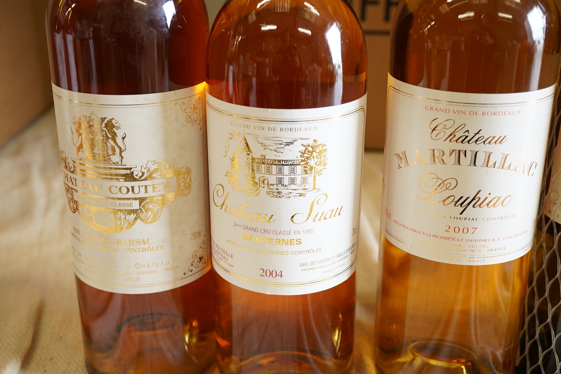 A mixed parcel of Bordeaux white wine